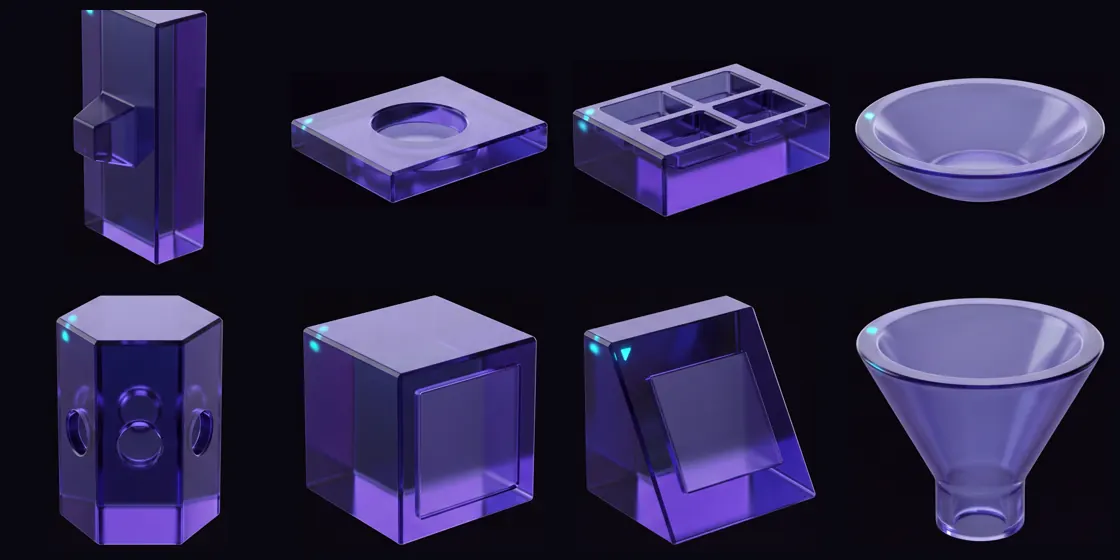 The eight modules
